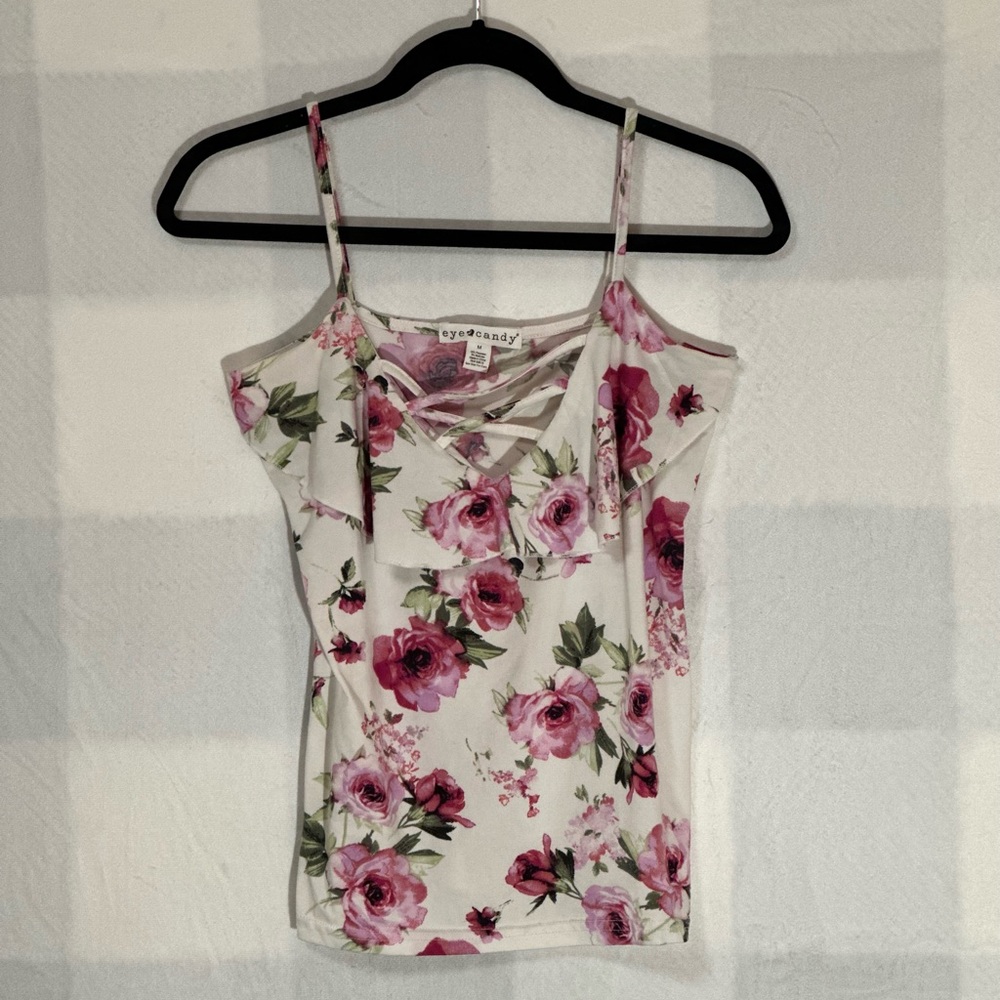 🌹🌷Never worn! Cute spring or summer tank top.🌹🌷